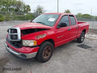 2004 Dodge Ram 1500 SLT with VIN 1D7HA18D74S633639, listed as a IAAI auction lot 41863265 with 233,625 mi miles. Bid and sale history available at carsss.com. Image 17.