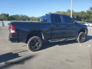 2023 Ram 1500 Lone Star with VIN 1C6RREBTXPN553048, listed as a Copart auction lot 46255525 with 59,497 mi miles and Salvage Title. Bid and sale history available at carsss.com. Image 3.
