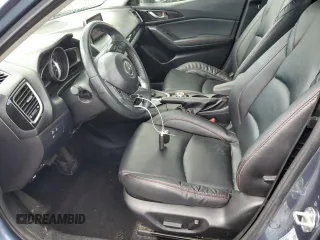 2015 Mazda 3 i Grand Touring z VIN 3MZBM1W78FM170908, wystawiony jako Copart lot #61169875 z przebiegiem 66 801 mil mil oraz Szkoda całkowita • Salvage title. Historia ofert i sprzedaży dostępna na DreamBid. Obrazek 7.