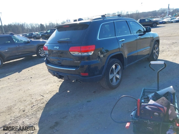 2014 Jeep Grand Cherokee Limited with VIN 1C4RJFBM8EC298326, listed as a IAAI auction lot 41307009 with 122,663 mi miles. Bid and sale history available at carsss.com. Image 4.