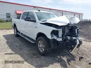 2022 Ram 2500 Big Horn with VIN 3C6UR5DJ4NG441602, listed as a IAAI auction lot 41944756 with 3,057 mi miles. Bid and sale history available at carsss.com. Image 1.