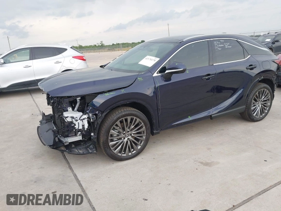2025 Lexus RX 350 with VIN 2T2BAMBA0SC058567, listed as a IAAI auction lot 42170278 with 9,567 mi miles and . Bid and sale history available at DreamBid. Image 20.