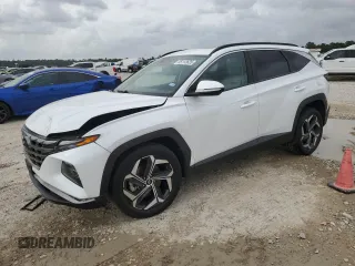 2022 Hyundai Tucson SEL z VIN 5NMJC3AE5NH140124, wystawiony jako Copart lot #55112625 z przebiegiem 53 588 mil mil oraz Szkoda całkowita • Salvage title. Historia ofert i sprzedaży dostępna na DreamBid. Obrazek 1.