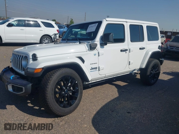 2024 Jeep Wrangler Sahara с VIN 1C4RJXP65RW296344, выставлен на аукционе IAAI как лот 42761334 с пробегом 30 948 миль миль и . История ставок и продаж доступна на DreamBid. Изображение 2.