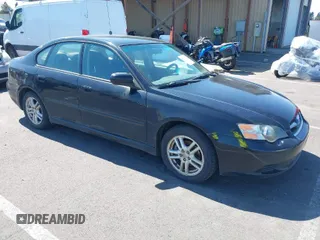 2005 Subaru Legacy Sedan (Natl) with VIN 4S3BL616257206019, listed as a IAAI auction lot 42019216 with 232,574 mi miles. Bid and sale history available at carsss.com. Image 1.
