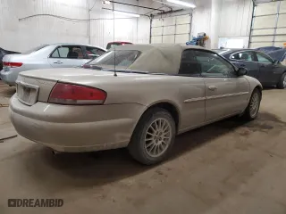 2004 Chrysler Sebring LXi with VIN 1C3EL55RX4N252613, listed as a Copart auction lot 83320874 with 122,642 mi miles and Salvage Title. Bid and sale history available at carsss.com. Image 3.