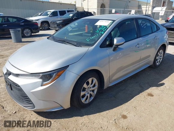 2024 Toyota Corolla LE with VIN 5YFB4MDEXRP160075, listed as a IAAI auction lot 41977939 with 20,049 mi miles. Bid and sale history available at carsss.com. Image 2.
