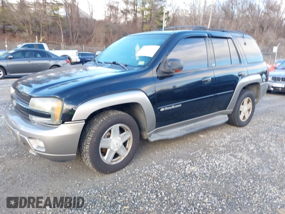 2002 Chevrolet TrailBlazer LTZ with VIN 1GNDT13S622520424, listed as a IAAI auction lot 41249749 with 217,711 mi miles and . Bid and sale history available at DreamBid. Image 2.