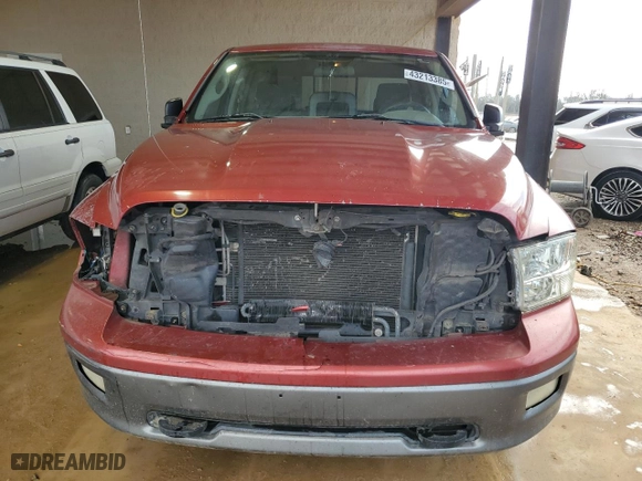 2009 Dodge Ram 1500 SLT with VIN 1D3HB18P79S744997, listed as a Copart auction lot 43213385 with 267,871 mi miles and Salvage Title. Bid and sale history available at carsss.com. Image 5.
