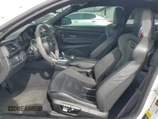 2019 BMW M4 CS with VIN WBS3S7C55KAC09752, listed as a Copart auction lot 46667005 with 75,585 mi miles and Salvage Title. Bid and sale history available at carsss.com. Image 7.