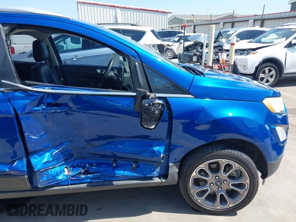 2019 Ford EcoSport Titanium z VIN MAJ6S3KL0KC260936, wystawiony jako IAAI lot #42264210 z przebiegiem 114 755 mil mil oraz . Historia ofert i sprzedaży dostępna na DreamBid. Obrazek 18.