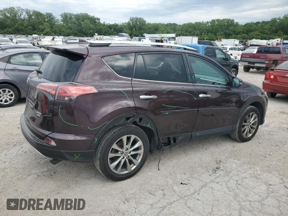 2016 Toyota RAV4 Limited с VIN 2T3DFREVXGW496889, выставлен на аукционе Copart как лот 58262365 с пробегом 59 829 миль миль и Списание • Salvage title. История ставок и продаж доступна на DreamBid. Изображение 3.