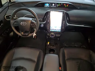 2021 Toyota Prius Prime LE with VIN JTDKAMFP3M3172268, listed as a Copart auction lot 46338295 with 24,100 mi miles and Salvage Title. Bid and sale history available at carsss.com. Image 8.