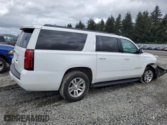 2017 Chevrolet Suburban LT z VIN 1GNSKHKC6HR278232, wystawiony jako Copart lot #57440745 z przebiegiem 121 712 mil mil oraz Szkoda całkowita • Salvage title. Historia ofert i sprzedaży dostępna na DreamBid. Obrazek 3.