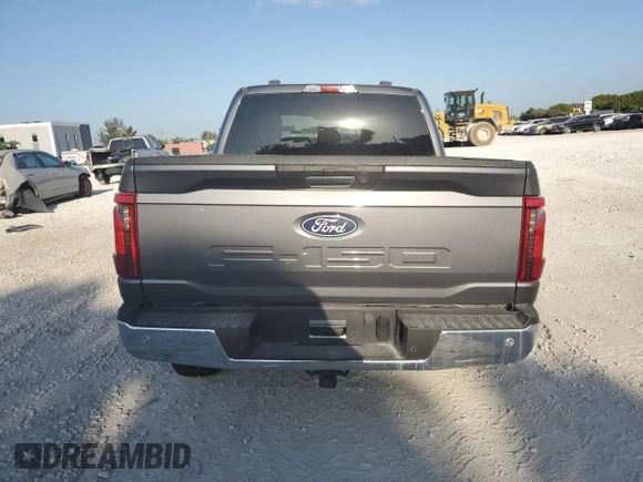 2024 Ford F-150 XLT with VIN 1FTFW3LD7RFA02721, listed as a Copart auction lot 54355695 with 18,924 mi miles and Clean Title. Bid and sale history available at carsss.com. Image 6.