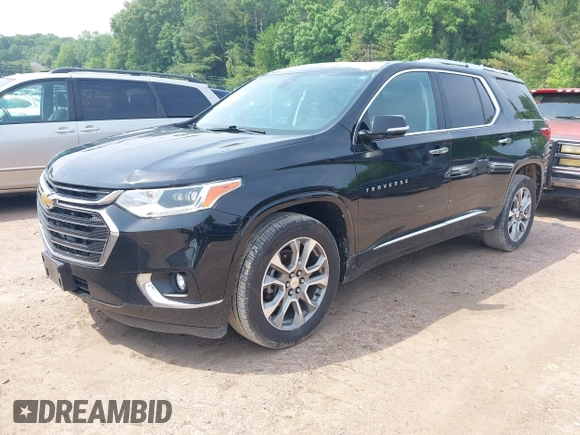 2019 Chevrolet Traverse Premier with VIN 1GNEVKKW1KJ282531, listed as a IAAI auction lot 42408361 with 95,464 mi miles and . Bid and sale history available at DreamBid. Image 18.