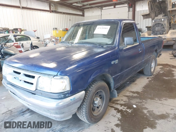 1997 Ford Ranger XLT with VIN 1FTCR10A7VUA22997, listed as a IAAI auction lot 42120989 with 231,765 mi miles. Bid and sale history available at carsss.com. Image 18.