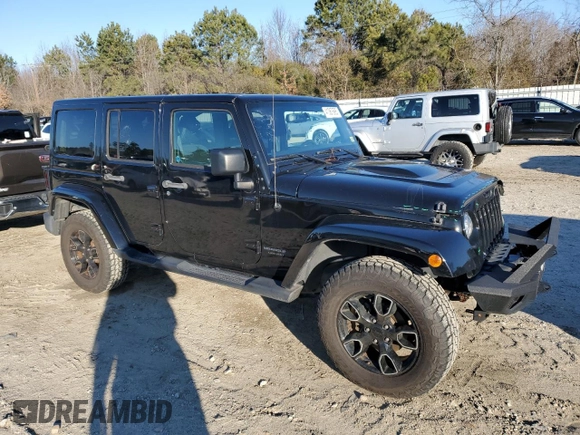 2018 Jeep Wrangler JK Unlimited Sahara with VIN 1C4BJWEG1JL890913, listed as a Copart auction lot 41367695 with 62,521 mi miles and Salvage Title. Bid and sale history available at carsss.com. Image 4.