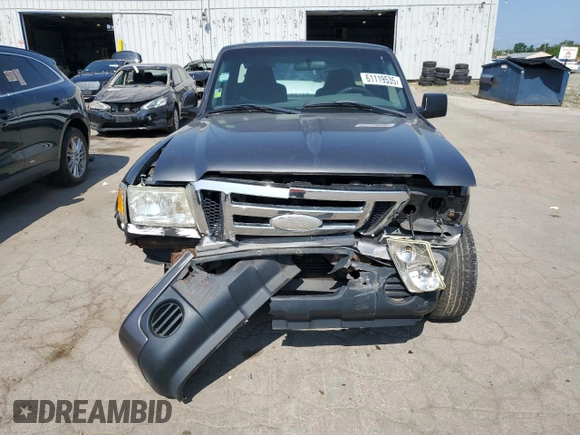 2008 Ford Ranger XL with VIN 1FTYR10D58PA18658, listed as a Copart auction lot 61119535 with 164,972 mi miles and Clean title. Bid and sale history available at DreamBid. Image 5.