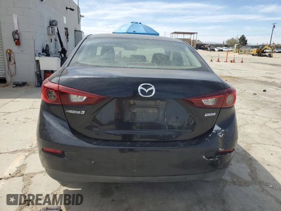 2015 Mazda 3 i Sport with VIN 3MZBM1U77FM185905, listed as a Copart auction lot 53151125 with 163,193 mi miles and Salvage Title. Bid and sale history available at carsss.com. Image 6.