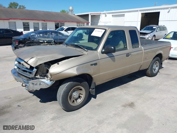1999 Ford Ranger XL with VIN 1FTYR14V9XPB27111, listed as a IAAI auction lot 41744536 with 179,713 mi miles. Bid and sale history available at carsss.com. Image 2.