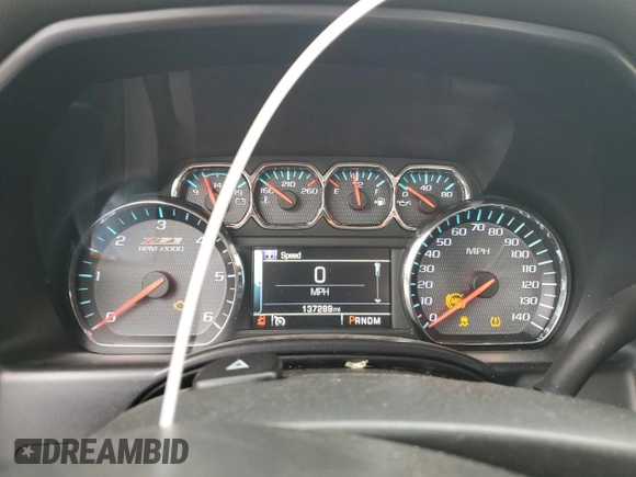 2014 Chevrolet Silverado 1500 LTZ with VIN 1GCVKSEC9EZ244165, listed as a Copart auction lot 80828254 with 137,289 mi miles and Salvage Title. Bid and sale history available at DreamBid. Image 9.