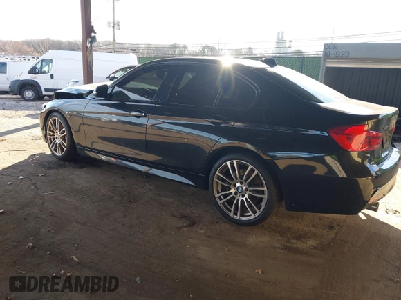 2017 BMW 3 Series 340i xDrive with VIN WBA8B7C36HA189994, listed as a IAAI auction lot 41090133 with 107,374 mi miles. Bid and sale history available at carsss.com. Image 3.