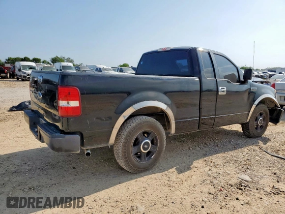 2007 Ford F-150 XL with VIN 1FTRF12297NA34932, listed as a Copart auction lot 60252625 with Not provided miles and Salvage title. Bid and sale history available at DreamBid. Image 3.