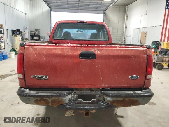 2002 Ford F-250 XL with VIN 1FTNX20LX2EC07167, listed as a Copart auction lot 77763794 with 252,397 mi miles and Clean title. Bid and sale history available at DreamBid. Image 6.