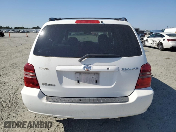 2001 Toyota Highlander z VIN JTEHF21A310007106, wystawiony jako Copart lot #58853505 z przebiegiem 211 158 mil mil oraz Czysty tytuł • Clean title. Historia ofert i sprzedaży dostępna na DreamBid. Obrazek 6.