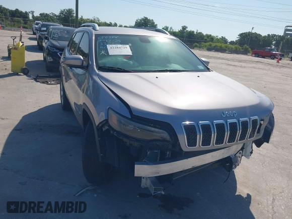 2020 Jeep Cherokee Latitude with VIN 1C4PJLCB7LD542428, listed as a IAAI auction lot 42284729 with 98,111 mi miles and . Bid and sale history available at DreamBid. Image 6.
