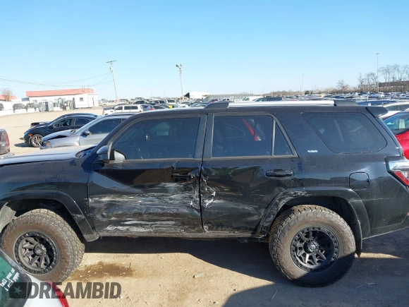 2023 Toyota 4Runner SR5 with VIN JTEMU5JR0P6090379, listed as a IAAI auction lot 41426594 with 45,272 mi miles and . Bid and sale history available at DreamBid. Image 13.