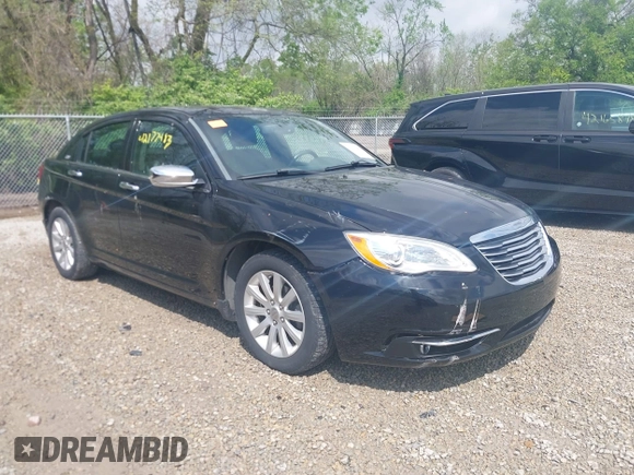 2014 Chrysler 200 Limited with VIN 1C3CCBCG7EN152574, listed as a IAAI auction lot 42177483 with 53,898 mi miles and . Bid and sale history available at DreamBid. Image 1.