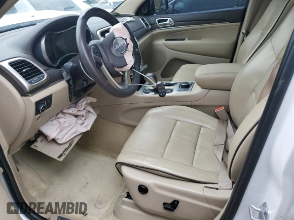 2017 Jeep Grand Cherokee Overland z VIN 1C4RJFCT7HC810183, wystawiony jako Copart lot #53182235 z przebiegiem 95 511 mil mil oraz Szkoda całkowita • Salvage title. Historia ofert i sprzedaży dostępna na DreamBid. Obrazek 7.
