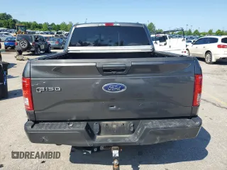 2016 Ford F-150 XLT with VIN 1FTEW1EP4GFC83266, listed as a Copart auction lot 61298815 with 95,040 mi miles and Salvage title. Bid and sale history available at DreamBid. Image 6.