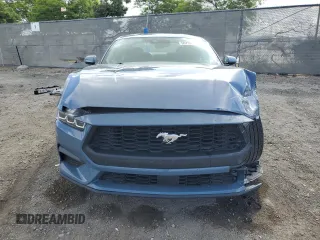 2024 Ford Mustang EcoBoost with VIN 1FA6P8THXR5107004, listed as a Copart auction lot 56758395 with 25,322 mi miles and Salvage title. Bid and sale history available at DreamBid. Image 5.