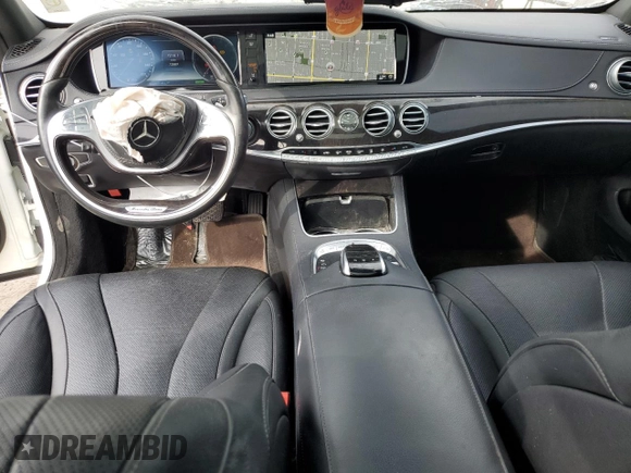 2017 Mercedes-Benz S 550e with VIN WDDUG6DB5HA302939, listed as a Copart auction lot 38355493 with 72,889 mi miles and . Bid and sale history available at DreamBid. Image 8.