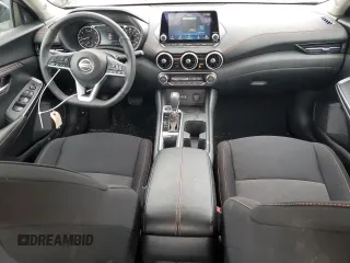 2023 Nissan Sentra SR with VIN 3N1AB8DV2PY310107, listed as a Copart auction lot 51299085 with 9,600 mi miles and Salvage Title. Bid and sale history available at carsss.com. Image 8.