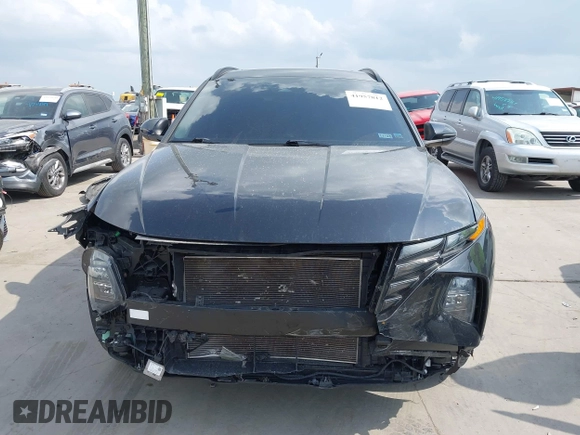 2022 Hyundai Tucson SEL with VIN 5NMJC3AE1NH012981, listed as a IAAI auction lot 41957812 with 38,284 mi miles and . Bid and sale history available at DreamBid. Image 13.