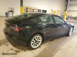 2023 Tesla Model 3 with VIN 5YJ3E1EA5PF451975, listed as a Copart auction lot 52501005 with 93,733 mi miles and Clean Title. Bid and sale history available at carsss.com. Image 3.
