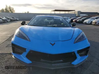 2021 Chevrolet Corvette 3LT with VIN 1G1YC2D45M5118887, listed as a Copart auction lot 76981044 with 0 mi miles and Salvage Title. Bid and sale history available at carsss.com. Image 5.