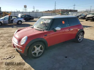 2003 MINI Hardtop with VIN WMWRC33463TJ51519, listed as a Copart auction lot 83119834 with 108,263 mi miles and Salvage Title. Bid and sale history available at DreamBid. Image 1.