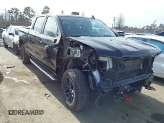 2022 Chevrolet Silverado 1500 Custom Trail Boss with VIN 3GCPDCED5NG547087, listed as a IAAI auction lot 41217879 with 164,539 mi miles and . Bid and sale history available at DreamBid. Image 1.