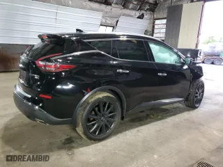 2023 Nissan Murano Platinum with VIN 5N1AZ2DSXPC134472, listed as a Copart auction lot 67629924 with 0 mi miles and Non Repairable. Bid and sale history available at carsss.com. Image 3.