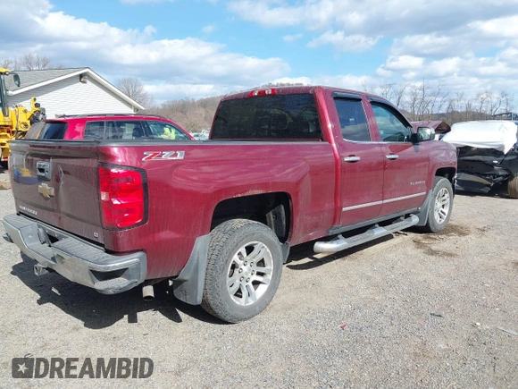 2015 Chevrolet Silverado 1500 LT with VIN 1GCVKREC5FZ155994, listed as a IAAI auction lot 41847261 with 1 mi miles. Bid and sale history available at carsss.com. Image 4.