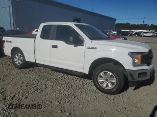 2020 Ford F-150 XL with VIN 1FTEX1EB8LFB83747, listed as a Copart auction lot 75006024 with 82,262 mi miles and Salvage Title. Bid and sale history available at carsss.com. Image 4.