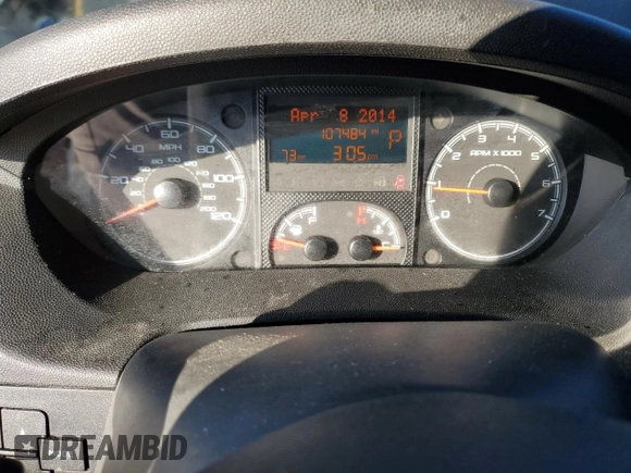 2014 Ram ProMaster Cargo with VIN 3C6TRVBG5EE102202, listed as a Copart auction lot 85702064 with 107,484 mi miles and Salvage Title. Bid and sale history available at DreamBid. Image 9.