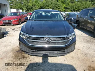 2024 Volkswagen Jetta S with VIN 3VW5M7BU8RM031765, listed as a Copart auction lot 63700505 with 40,808 mi miles and Clean title. Bid and sale history available at DreamBid. Image 5.