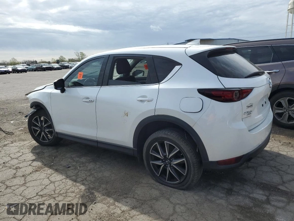 2018 Mazda CX-5 Grand Touring with VIN JM3KFBDM6J0421228, listed as a Copart auction lot 54915685 with Not Provided miles and Clean Title. Bid and sale history available at DreamBid. Image 2.