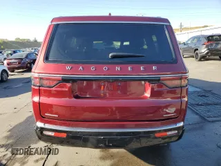 2023 Jeep Wagoneer Series II Carbide with VIN 1C4SJVBP3PS526909, listed as a Copart auction lot 74382694 with 21,949 mi miles and Salvage title. Bid and sale history available at DreamBid. Image 6.
